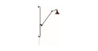 DCW Editions Lampe Gras N214 Wandlamp - Rood - thumbnail