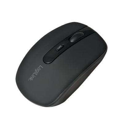 LogiLink ID0078A Muis Bluetooth Optisch Zwart 4 Toetsen 1600 dpi Geïntegreerd scrollwiel
