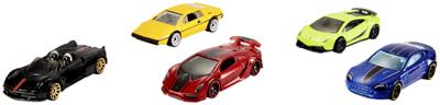 Hot Wheels geschenkset 5 delig