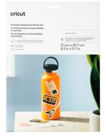 Cricut Sticker Set Waterproof A4 Folieset Snijbreedte 29.7 cm Wit - thumbnail
