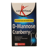 Lucovitaal D-mannose Cranberry Tabletten - thumbnail