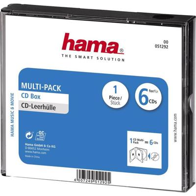 Hama CD Multi Pack 6 CD's Hama CD Multi Pack 6 CD's