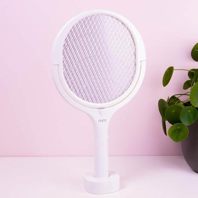 Elektrische Vliegenmepper 3-in-1 - Muggenlamp & Oplaadbare Basis
