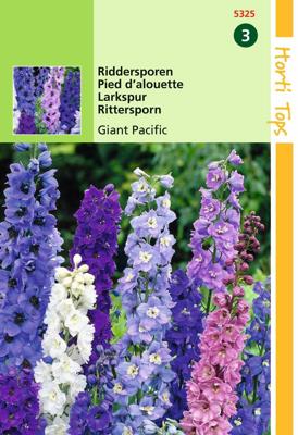 Zaden Delphinium Riddersporen Giant Pacific Hortitops - Hortitops Zaden Delphinium Riddersporen Giant Pacific Hortitops - Hortitops