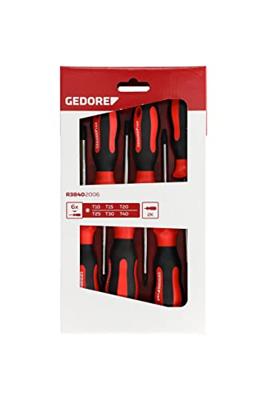 Gedore RED | R38402006 | 2C-schroevendraaierset TX | 6-delig - R38402006