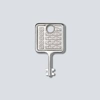 Siedle 210007019-00 Montageaccessoire voor Accessoires voor deurintercom Zilver - thumbnail