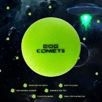 Dog Comets Ball Stardust Groen S - thumbnail