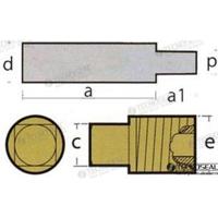 TEN02023T - CATERPILLAR ANODE KIT MET PLUG - thumbnail
