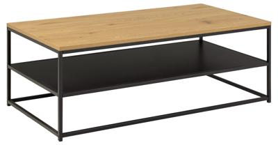 Bendt Salontafel 'Ture' Eiken en metaal, 120 x 60cm