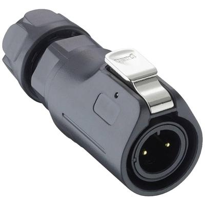 Lutronic 2350 05 T06CB T Ronde connector Stekker, recht 1 stuk(s)