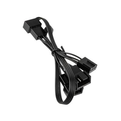 Y-kabel PC-ventilator [1x PC-ventilatorbus 4-polig - 3x PC-ventilatorbus 4-polig] 0.35 m Zwart Kolink