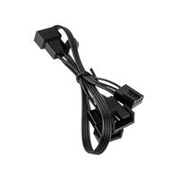 Y-kabel PC-ventilator [1x PC-ventilatorbus 4-polig - 3x PC-ventilatorbus 4-polig] 0.35 m Zwart Kolink - thumbnail