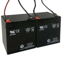 vidaXL Vervangingsaccu's voor elektrische step 2 st 12 V 4,5 Ah - thumbnail