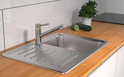 CORNWALL ééngreepsmengkraan keuken, chroom kraan met draaibare uitloop en draaibereik 150° keramische schijven geluidsarme, verwisselbare 35 mm-cartouche flexibele metalen aansluitslangen volg CORNWALL ééngreepsmengkraan keuken, chroom kraan met draaibare uitloop en draaibereik 150° keramische schijven geluidsarme, verwisselbare 35 mm-cartouche flexibele metalen aansluitslangen volg