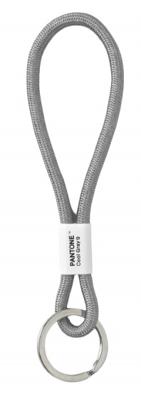 Pantone sleutelhanger 18 cm nylon grijs Pantone sleutelhanger 18 cm nylon grijs