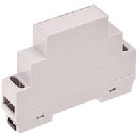 TRU COMPONENTS TC-7910912 DIN-rail-behuizing 17 x 90 x 65 ABS-V0 Grijs 1 stuk(s) - thumbnail