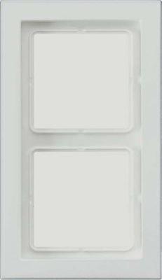 Jung LS Design Afdekraam Licht Grijs 2-voudig Duroplast