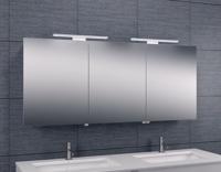 Wiesbaden Luxe spiegelkast +Led verlichting 160x60x14 cm - thumbnail