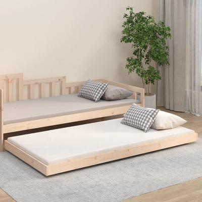 Bedframe zonder matras massief grenenhout 80x200 cm Bedframe zonder matras massief grenenhout 80x200 cm