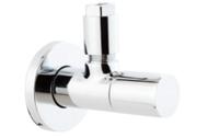 Kirchhoff DEV-1WK Haakse-kraan, 1/2" ET x 10 mmQ, met rozet - 98625820 - thumbnail