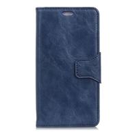 Shop4 - Nokia 2.3 Hoesje - Wallet Case Cabello Echt Leer Donker Blauw - thumbnail