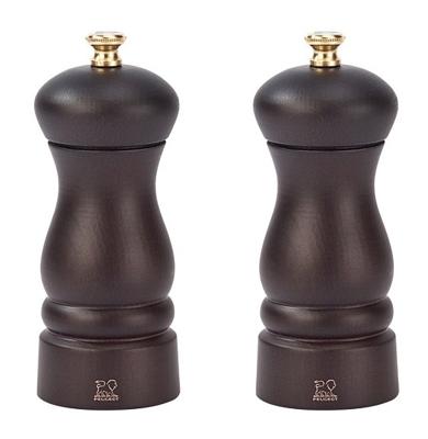 Peugeot Clermont peper- en zoutmolenset Chocolat -13cm