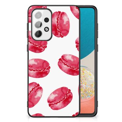Samsung Galaxy A73 Back Cover Hoesje Pink Macarons