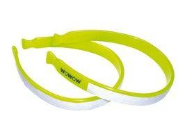 Wowow broekclips, fluogeel, pak van 2 stuks
