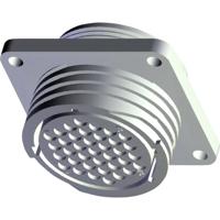 TE Connectivity 213864-1 CPC busbehuizing met rechthoekige flens - thumbnail