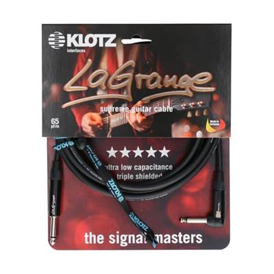 Klotz LA-PR0600 LaGrange gitaarkabel 6 meter recht - haaks