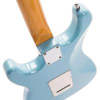 Vintage V6LB Reissued Laguna Blue elektrische gitaar - thumbnail