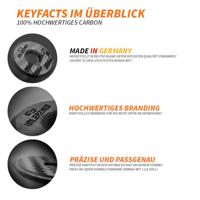 Unleazhed Unloose CF01 Top Cap Carbon Ahead Cap - thumbnail