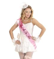 Sjerp dubbellaags Bride To Be roze - thumbnail