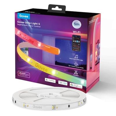 Govee LED Strip Lights Matter ready 5 Meter H612ACD1 LED-strip basisset 230 V, 24 V RGB 1 stuk(s)