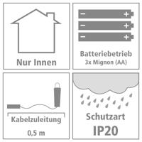 LED lichtsnoer Multicolour 1,5 m - thumbnail