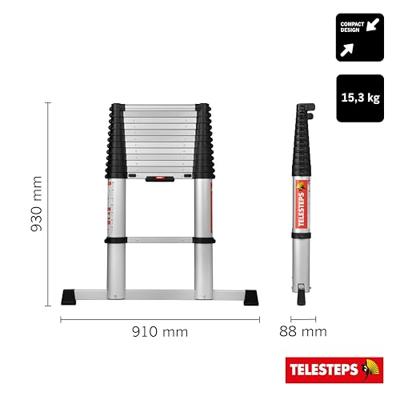 Telesteps Eco Line 3,8m met stabilisatie balk - 20138-601 - 20138-601