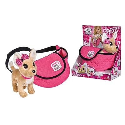 Simba Chi chi love street knuffelhond in draagtas