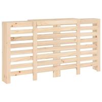 Radiatorombouw 210x21x85 cm massief grenenhout - thumbnail