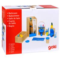 Goki poppenhuis meubeltjes badkamer - thumbnail