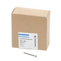 Hoenderdaal Fasteners Hoenderdaal spaanplaatschroef rvs-a2 platkop voldraad torx tx15 3.5x40 | 200 stuks - 0206.30.17603 - thumbnail