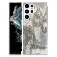 Samsung Galaxy S22 Ultra Anti-Shock Hoesje Beton Print - thumbnail