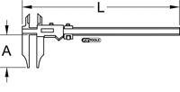 KS Tools 300.0559 300.0559 Werkplaatsschuifmaat - thumbnail