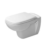 Duravit D-Code Wandcloset Pack Diepspoel En Softclose Closetzitting 35.9x54.5x40.5 cm Keramiek En Duroplast Wit - thumbnail