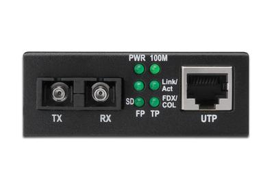 Digitus DN-82021-1 Netwerk mediaconverter LAN, SC Duplex 100 MBit/s Digitus DN-82021-1 Netwerk mediaconverter LAN, SC Duplex 100 MBit/s