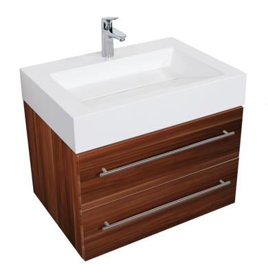 Saniclear Design badmeubel 70cm walnoot