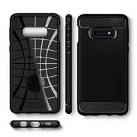 Rugged Armor - Achterzijde behuizing voor mobiele telefoon - robuust - thermoplastic polyurethaan (TPU) - matzwart - voor Samsung Galaxy S10e - thumbnail