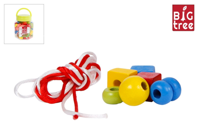 Big Tree Houten Kralen - in pot