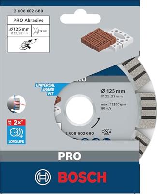 Bosch Accessories 2608602680 Bosch Power Tools Diamanten doorslijpschijf Diameter 125 mm Boordiameter 22.23 mm Beton 1 stuk(s)
