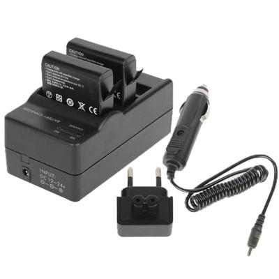 GoPro AHDBT-401 Digitale Camera dubbele Batterij Lader + auto Lader + Adapter voor GoPro HERO4