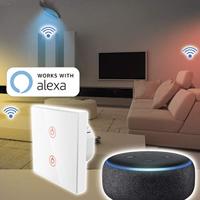 Hama Wifi-touch-wandschakelaar Inbouw Wit - thumbnail